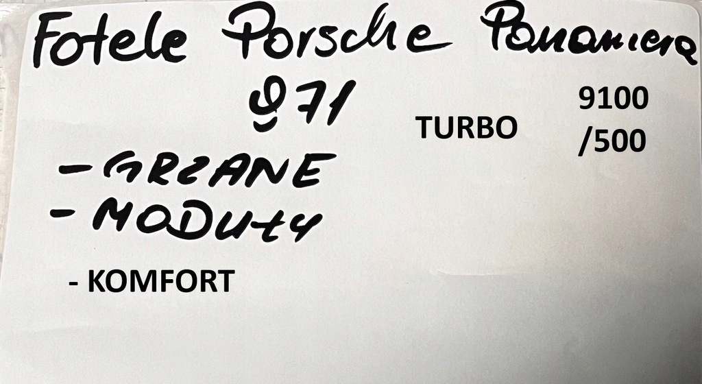 фото №16, Сидіння kpl. шкіра модулі підігрів комфорт porsche panamera 971 turbo 1