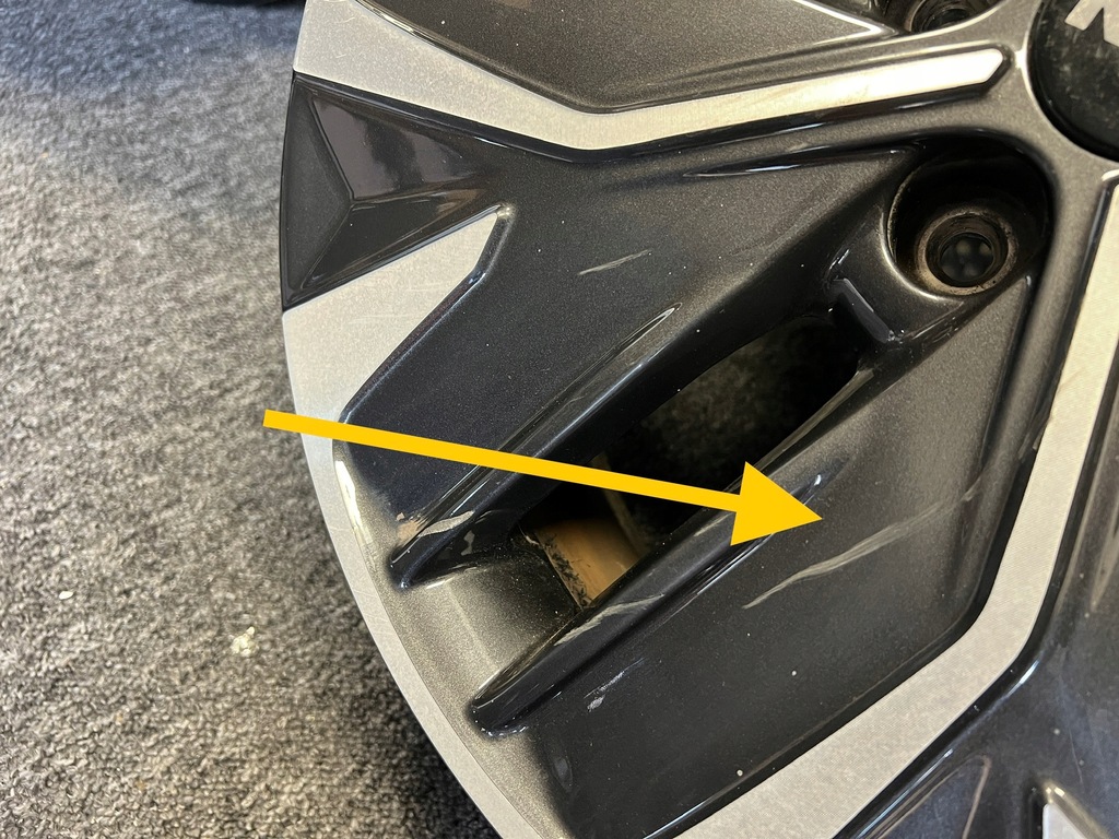 фото №7, Kia ev6 диск алюминиевая 7,5jx19 et 54,5 52910-cv110