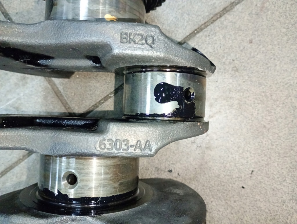 Wał колінчастий 2.2 tdci/hdi/jtd euro 5 transit/boxer/ducato/jumper Зі Шроту