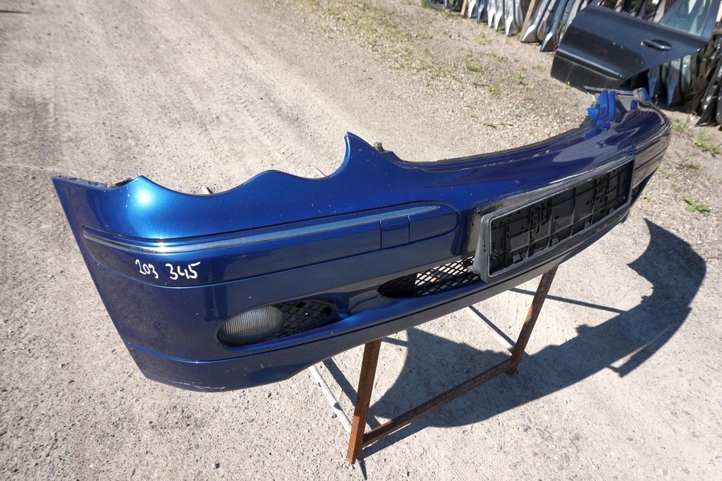 фото №5, Mercedes w203 бампер перед передний 345 c-klasa