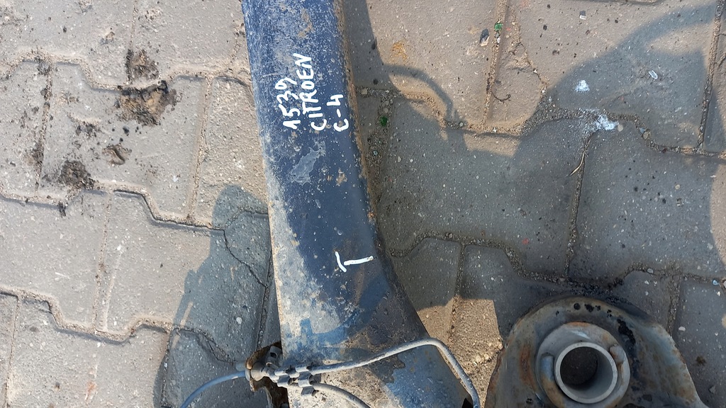 фото №4, Балка подвеска задняя citroen c4 1.6hdi 07r