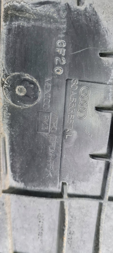 фото №11, Q5 80a спойлер підкрилок підкрилок пластиковий ліва лівий перед 80a853887l