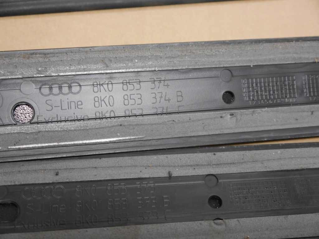 фото №3, Audi a4 b8 накладки порогові allroad