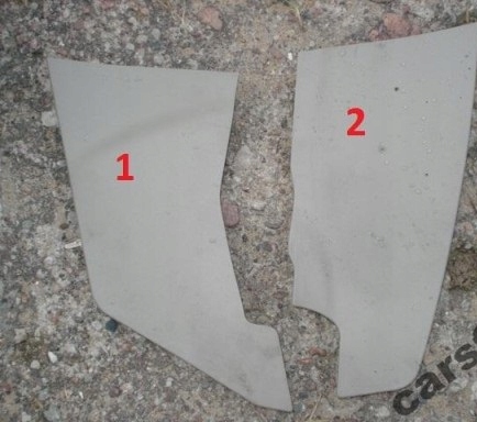 фото №1, Renault laguna iii молдинг пластик оббивка p / l