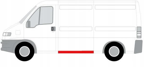 фото №2, Порог le do: ducato/jumper/boxer 06/1994 - 08/2006