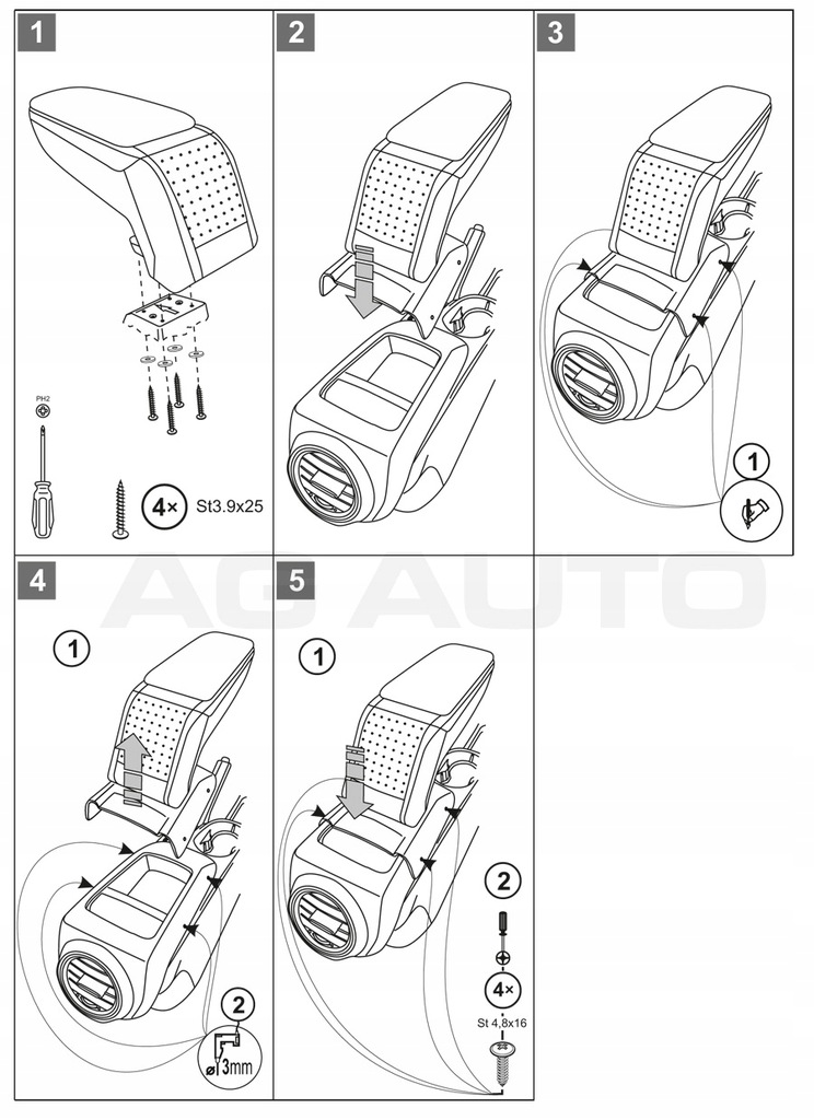 фото №7, Подлокотник стандарт fiat bravo, 2007-2016