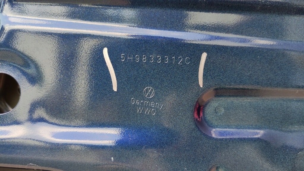 фото №10, Vw golf viii kombi 5h9 дверь правый задняя 5h9833312c