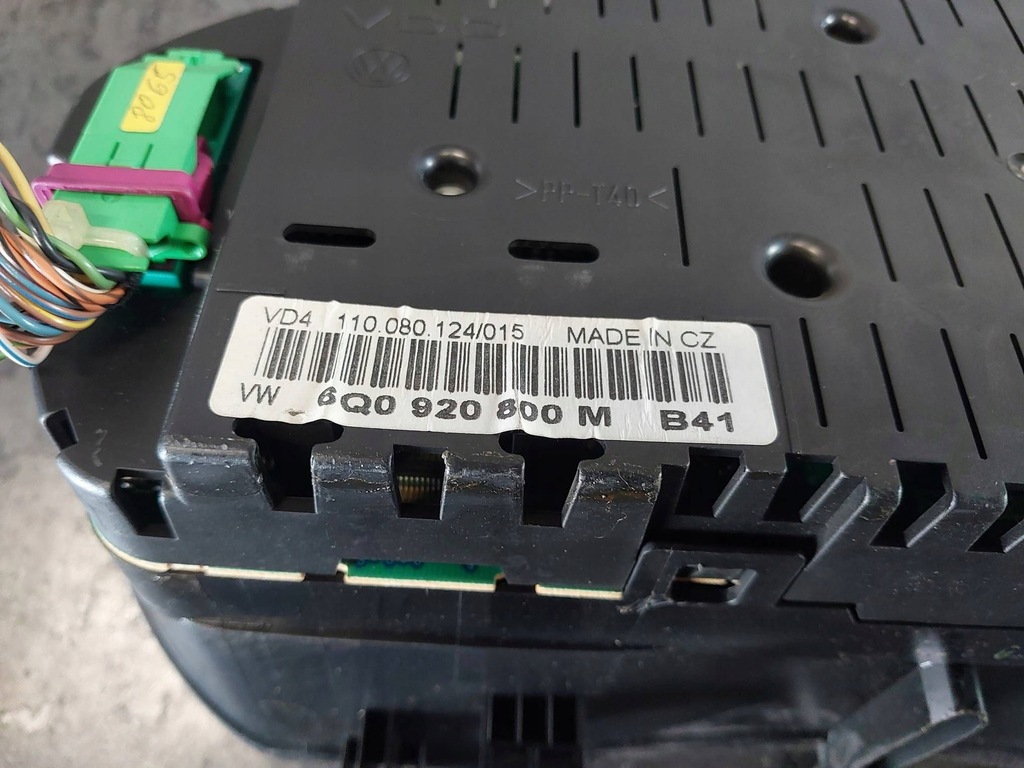 фото №13, Счетчик / спидометр volkswagen polo iv 9n3 6q0920800m