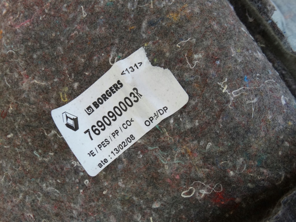 фото №7, Обшивка багажника правый задняя laguna iii 769090003r