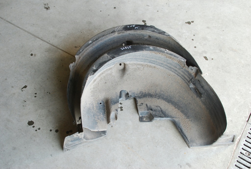фото №1, Підкрилок p / l задня peugeot 208 16r