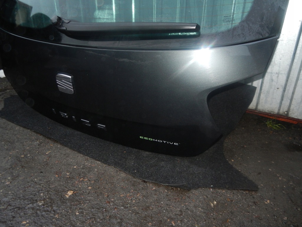 фото №6, Крышка багажника багажника задняя комплектная seat ibiza iv w7z hb