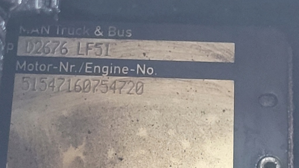 фото №6, Двигун man tgx tgs d2676 lf51 euro 6 420km lift cena bez повернення старого