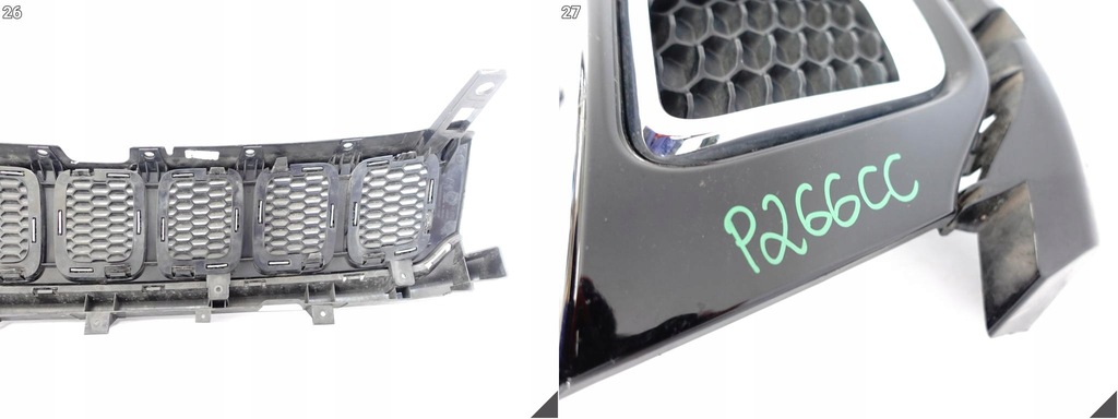 фото №12, Jeep compass ii 2 16-20 решётка радиатора решётка радиатора решётка w бампер перед