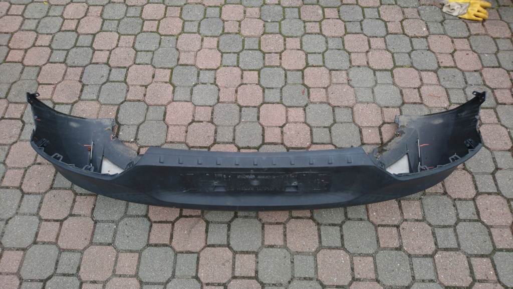 фото №8, Бампер задня задній opel grandland x чорний + спойлер pod датчики паркування