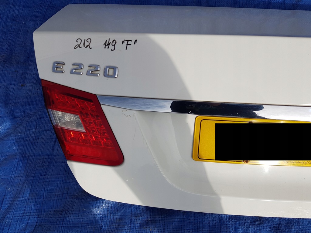 фото №5, Кришка багажника багажника mercedes w212 c149 149 sedan