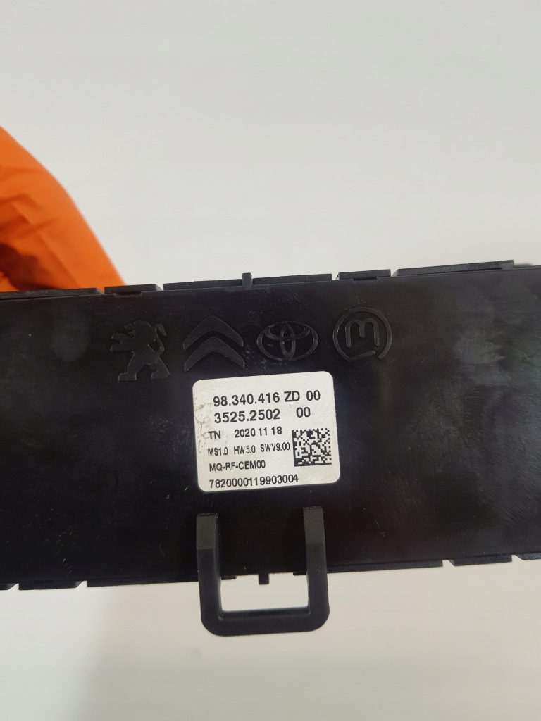 фото №9, Панель обдув кондиціонера 98340416zd opel combo e berlingo iv 21r 1.5d eu