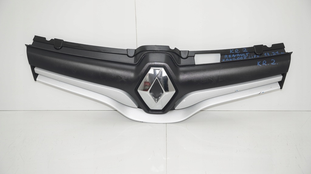 фото №1, Решётка радиатора решётка радиатора бампера renault kangoo ii 2 lift 13-21r