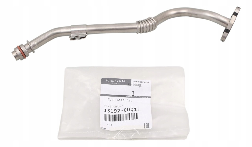 Купити 1519200q1l renault шланг масляний r master iii 2.3dci оригінальний номер