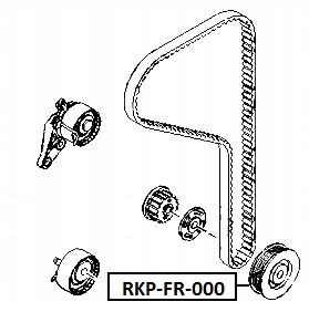 Шкив коленчатого вала коленчатого ford 1.4 focus 2 Доставка
