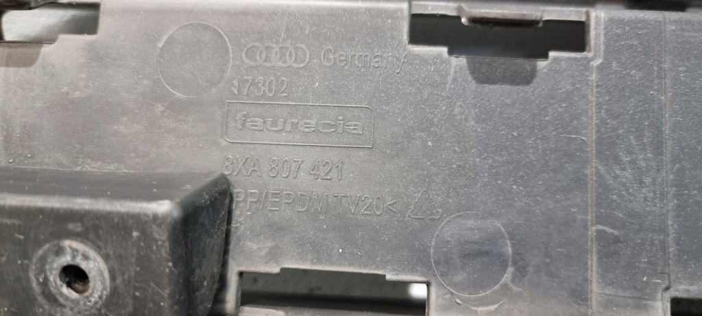 Дифузор накладка бампера задній audi a1 s1 8xa lift 15-18 Доставка