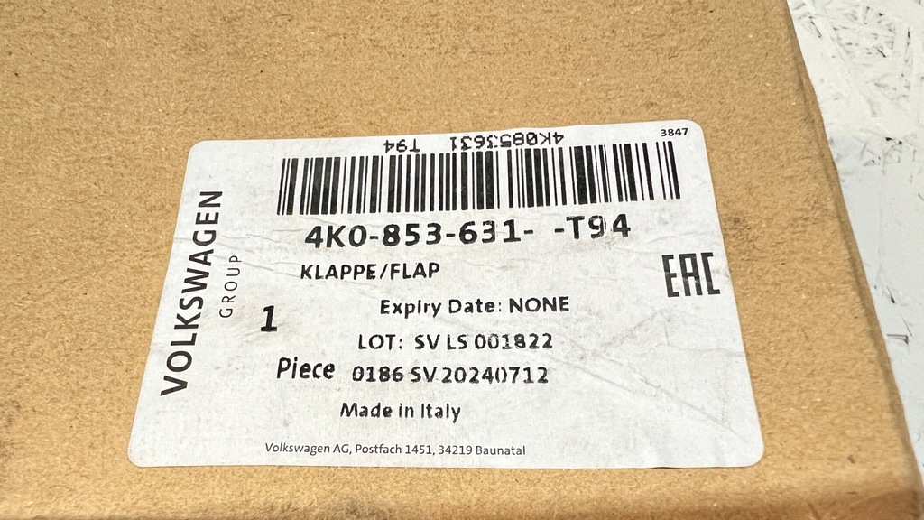 фото №7, Audi a6 c8 4k0 заглушка захист радара acc 4k0853631