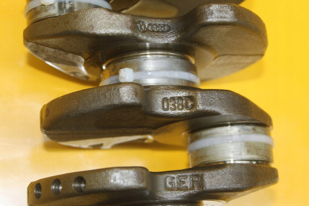 Wał колінчастий з вкладишами vw sharan passat b5 audi fl 1.9 tdi auy 115 km 038c в Україні