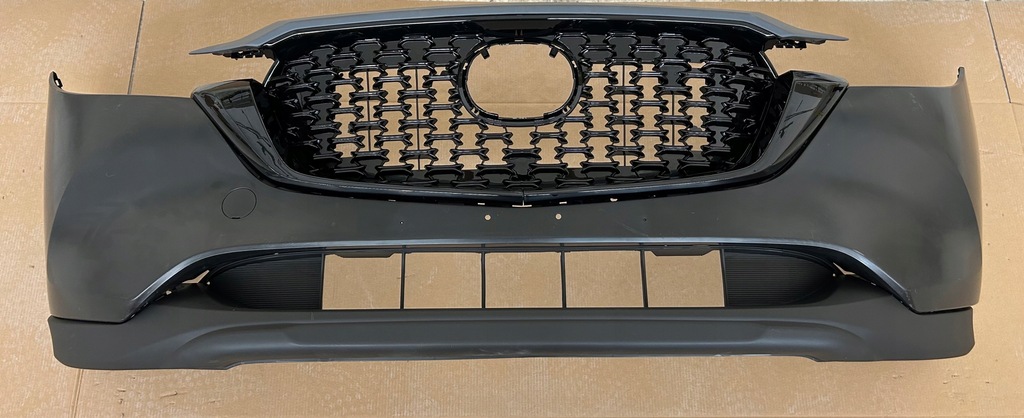 фото №10, Перед бампер kompletny лампы решётка радиатора накладки чёрные mazda cx-5 2022 2023 2024