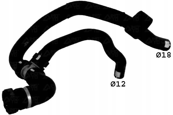 фото №2, Sasic шланг обігрівача renault laguna iii /esta