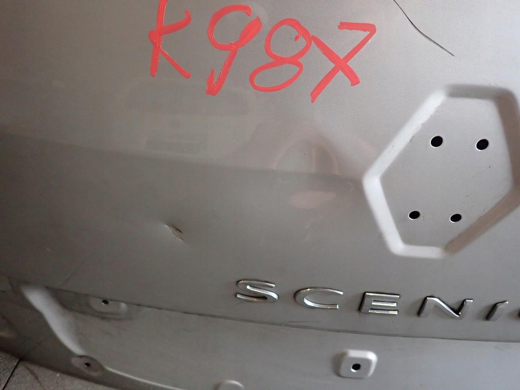 фото №2, Крышка багажника renault scenic iii 2009-