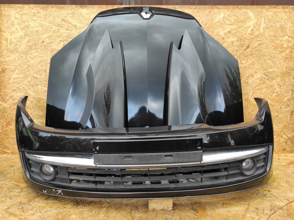 фото №3, Перед kompl капот бампер лампи renault laguna iii