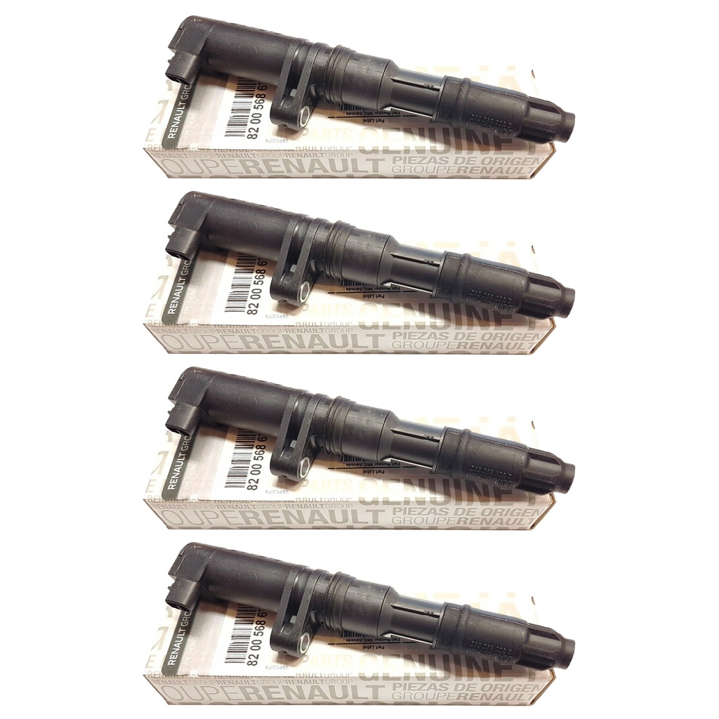 фото №1, 4x renault grand scenic iii 1.6 катушка зажигания оригинал 8200568671