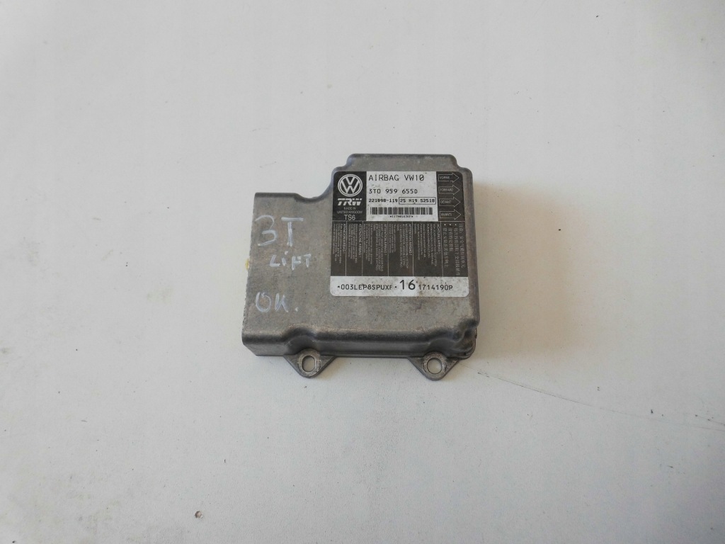 фото №1, Датчик подушка безпеки 3t0959655d skoda superb ii 3t lift
