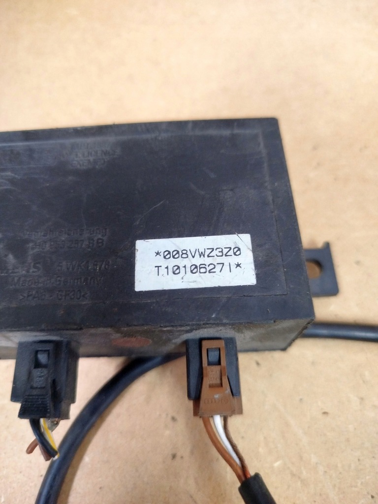 фото №6, Замок зажигания с ключ блок управления иммобилайзер volkswagen polo 6n 357905851d