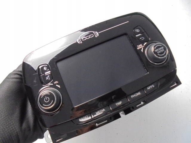 фото №4, Радио cd mp3 fiat 500 lift 2014-