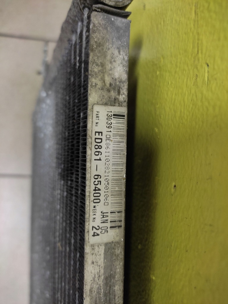 фото №5, Land rover discovery iii 2.7 v6 радиатор конденсатор ed86165400