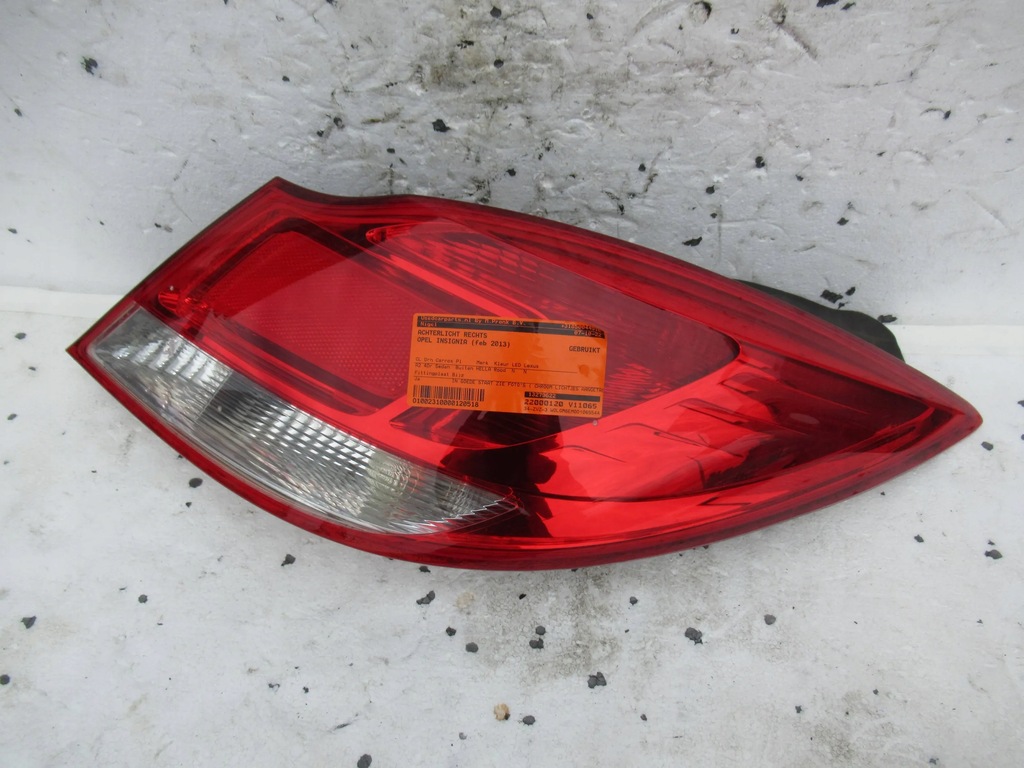 фото №1, Лампа задня права opel insignia a sedan