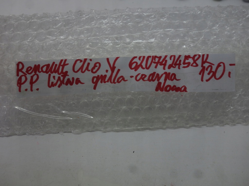 фото №3, Молдинг решетка правая renault clio v 5 620742458r czarna