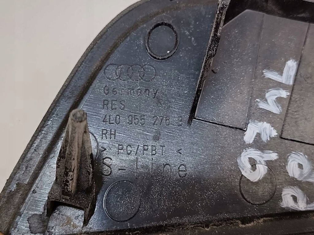 фото №5, Audi q7 4l 05-09 s-line права заглушка розпилювача лампи перед 4l0955276b