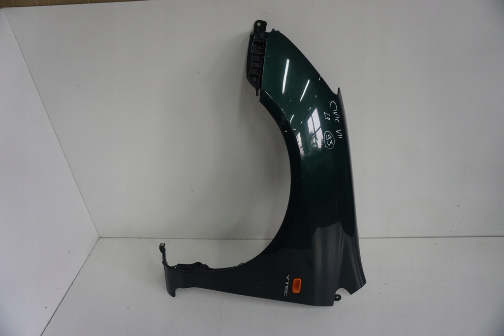 фото №1, Honda civic vii крила передній лівий зелений 2003rok