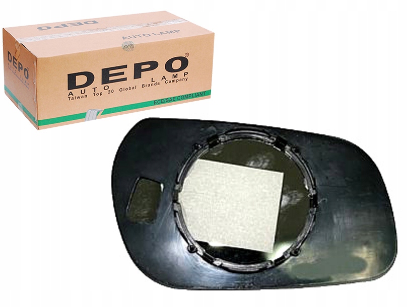 фото №1, Скло дзеркало pr citroen xsara 97-05 depo