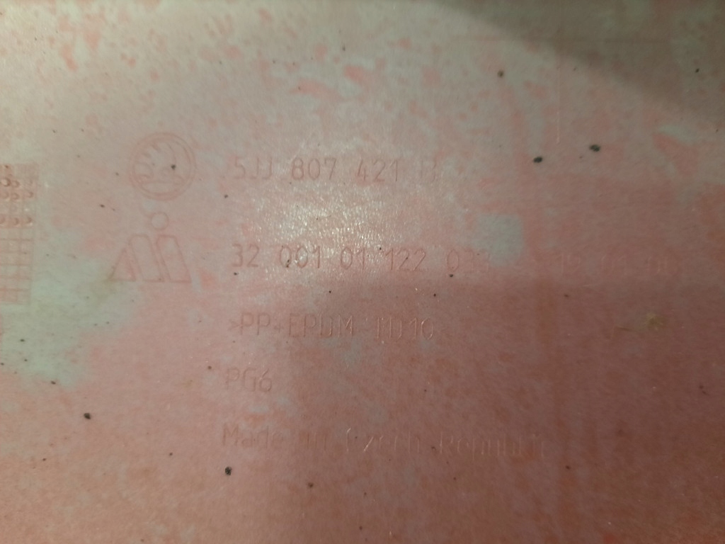 фото №11, Skoda rapid spaceback 13-19 бампер задняя задний 5jj807421