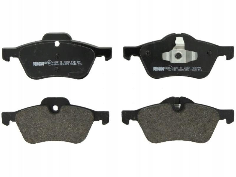 Купить 16209f2 ferodo тормозные колодки тормозные fdb1499, задняя