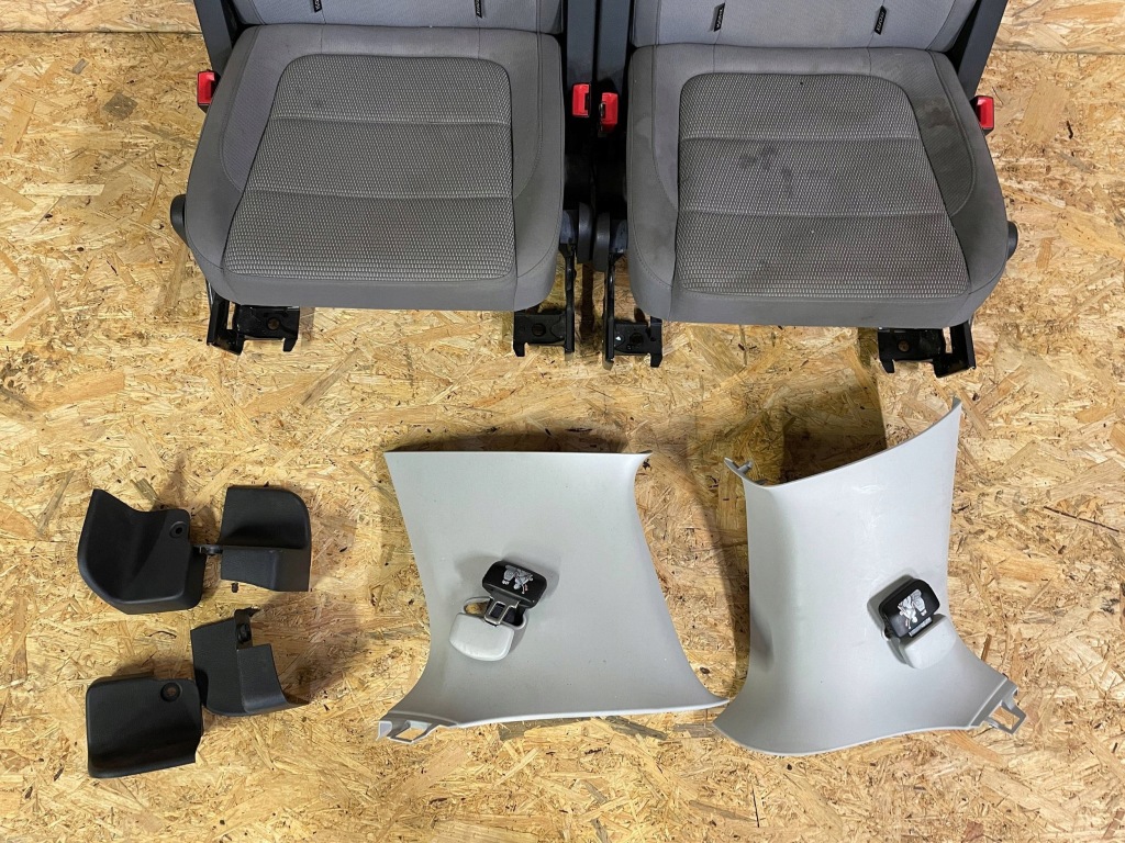 фото №3, Seat alhambra vw sharan сиденья 3-ci ряд серые