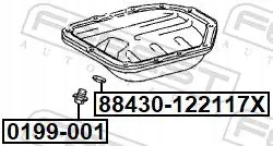 Купити Болт зливу картера масляний 0199-001 febest dacia