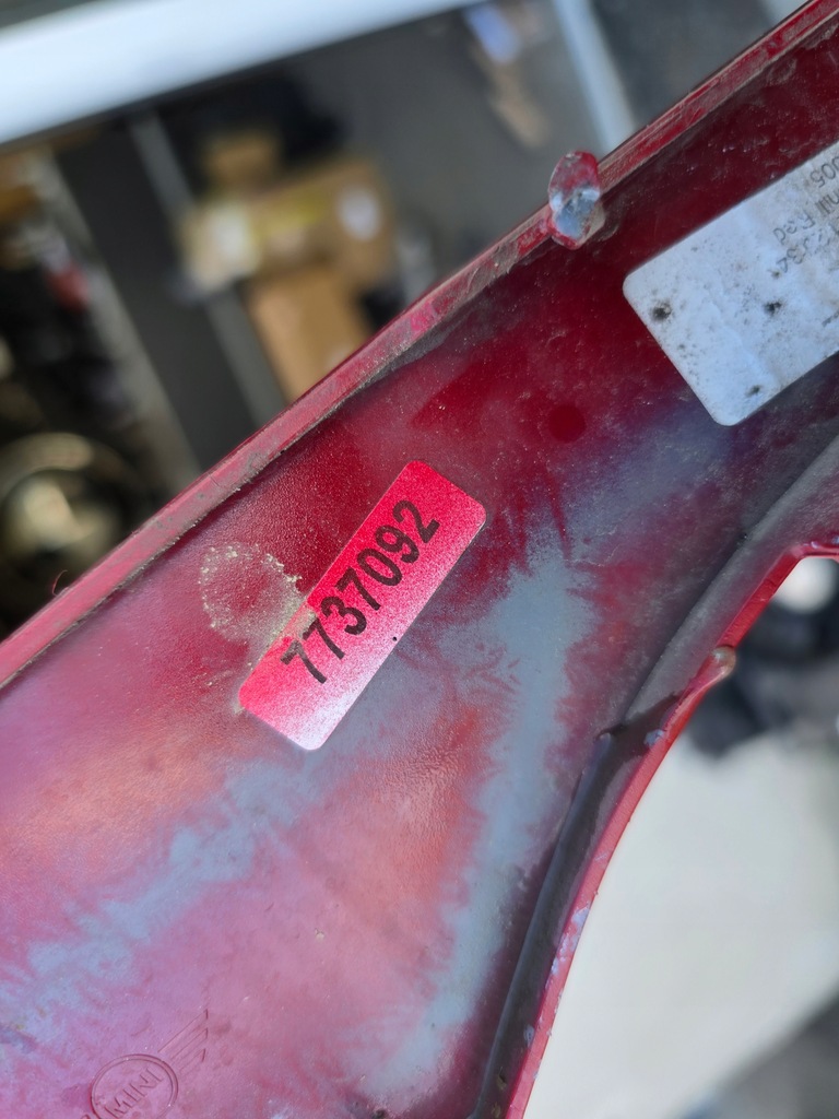 фото №8, Кронштейн защита бампера задняя mini f56 lci 9450697