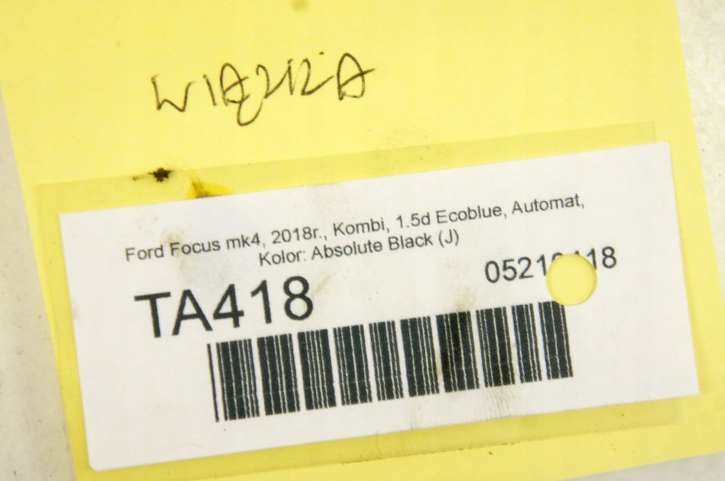 фото №8, Ta418 ford focus mk4 джгут салону кабіни jx6t-90-ja01292 europa