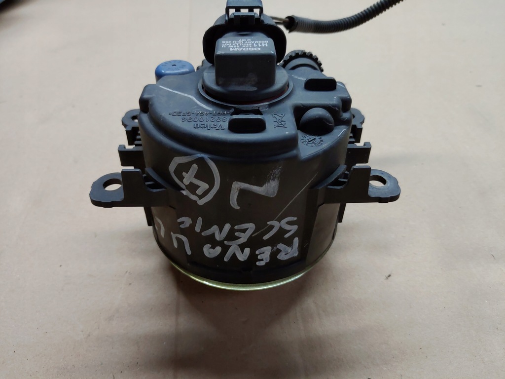 фото №6, Решётка l + противотуманная фара бампер renault grand scenic iii