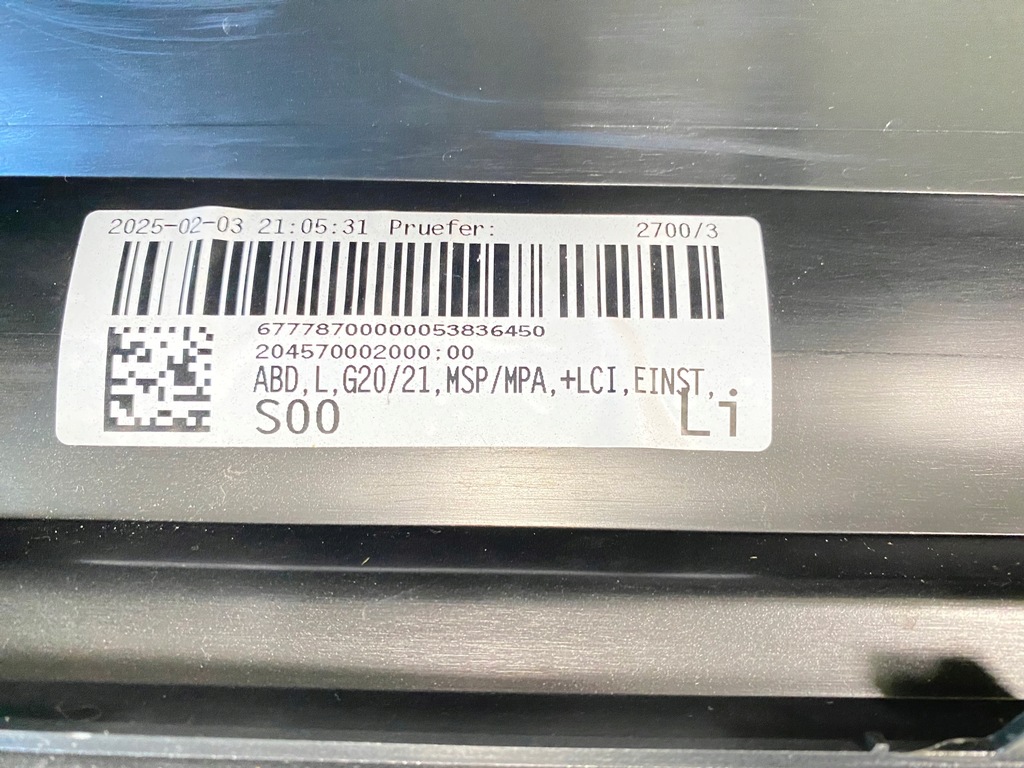 фото №8, Молдинг порог порог левый накладка левая bmw 3 g20 g21 lift lci m-pakiet