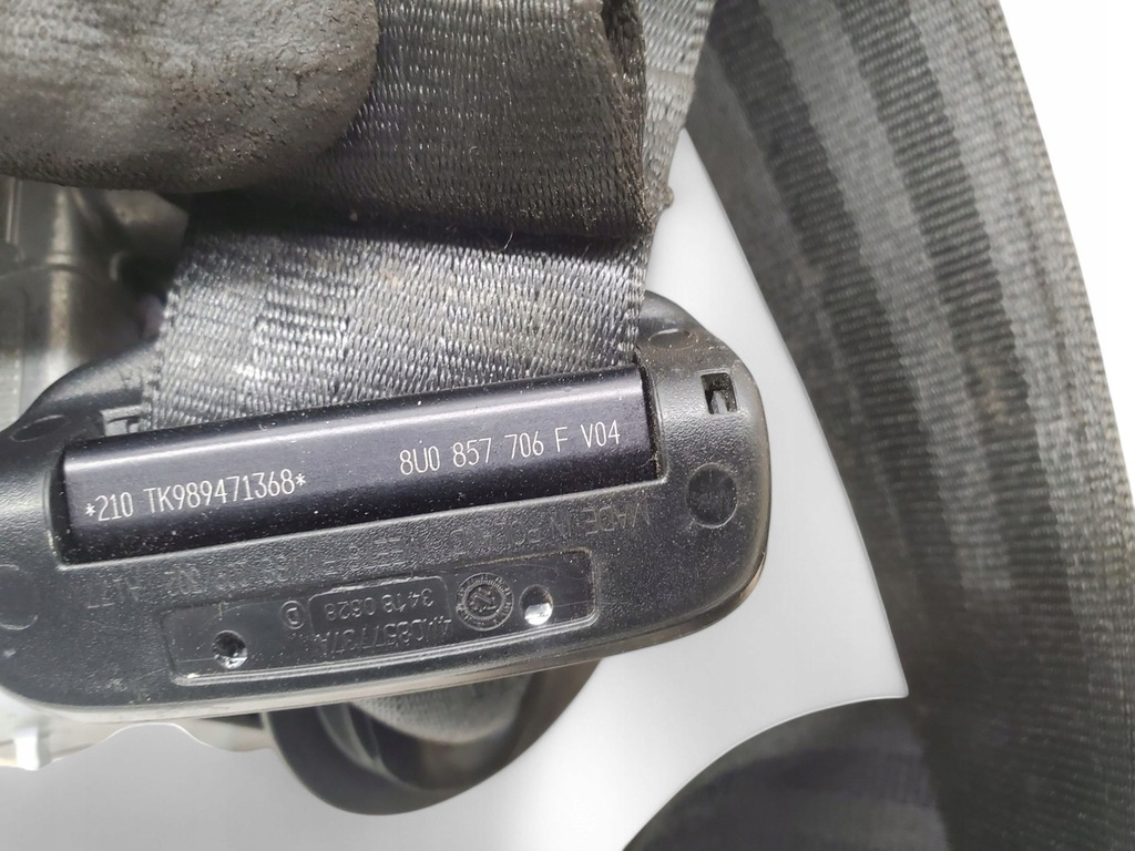 фото №8, Audi q3 8u 8u0857706f перед сторона правая ремни безопасности