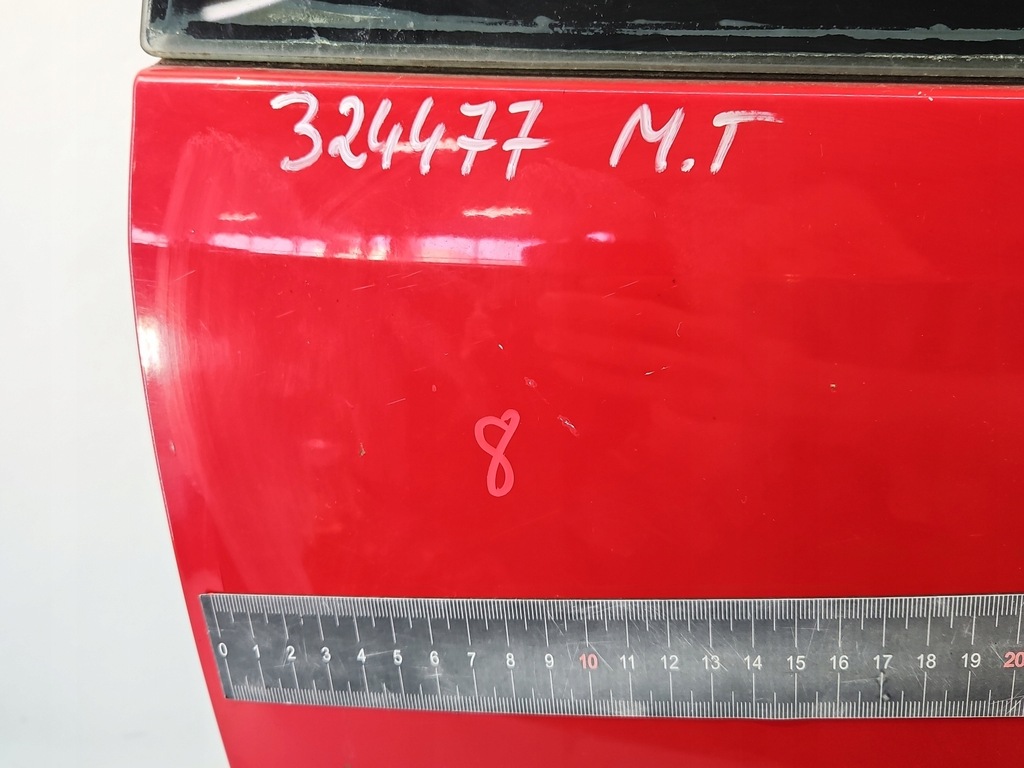 фото №13, Крышка багажника задняя toyota corolla e12 kombi 5d красный 3e5